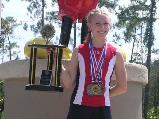 Lauren at the 2005 Nationals